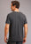 Stetson Mens Dark Grey Cotton Blend Banner 1865 S/S T-Shirt