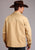Stetson Mens Camel Tan Cotton Blend Canvas Jacket