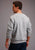 Stetson Mens Light Grey Cotton Blend Usa 1865 Sweatshirt