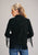 Stetson Womens Black Leather Lamb Fringe Jacket