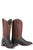 Stetson Mens Black/Brown Ostrich Dillon 12In Cowboy Boots