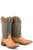 Stetson Mens Green/Antique Ostrich 13In Cowboy Boots
