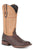 Stetson Mens Brown Ostrich Red Lodge Cowboy Boots