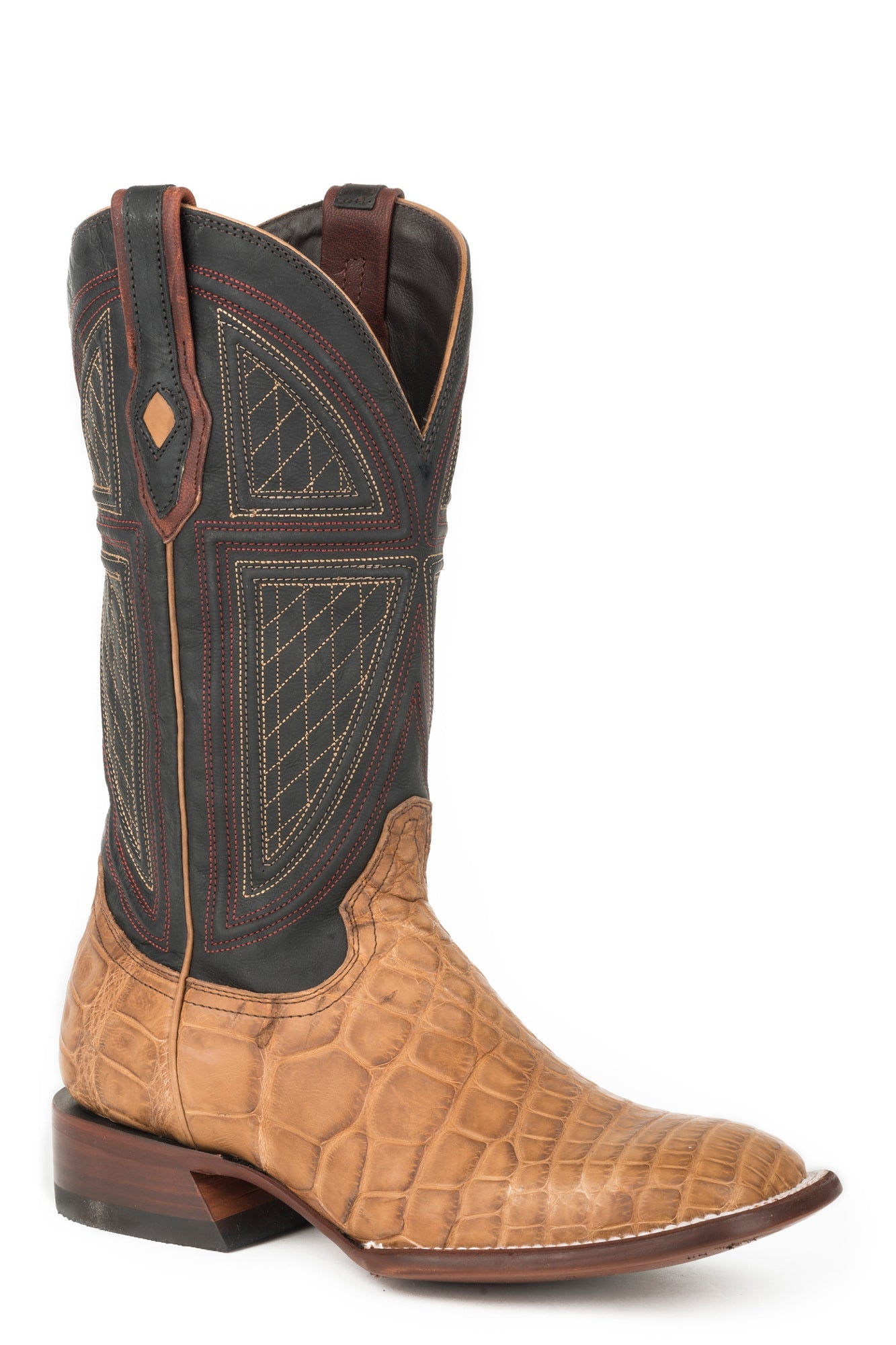 Tan alligator boots Clearance
