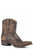 Stetson Shortie Womens Brown Leather Hazel Ankle Boots