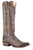 Stetson Womens Chocolate Leather Marisol Cowboy Boots