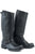 Stetson Womens Black Leather Streetwise Motorcycle Boots