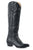 Stetson Womens Black Leather 18in Smooth Class Cowboy Boots