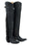 Stetson Womens Black Leather 26in Glam Over The Knee Fashion Boots