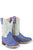Tin Haul Kids Girls Mint Leather Mermazing Sea Princess Cowboy Boots