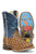 Tin Haul Boys Kids Brown Leather Grill Master Junior Cowboy Boots