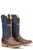 Tin Haul Mens Brown Leather Ichtusacross Lug Strength Cowboy Boots