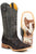 Tin Haul Mens Brown Leather Derrick Pumpin Sole Cowboy Boots