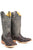 Tin Haul Mens Brown Leather Derrick Pumpin Sole Cowboy Boots