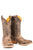 Tin Haul Mens Brown Leather Money Maker Eagle Cowboy Boots