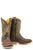 Tin Haul Mens Brown Leather Take No Bull Bullhide Cowboy Boots