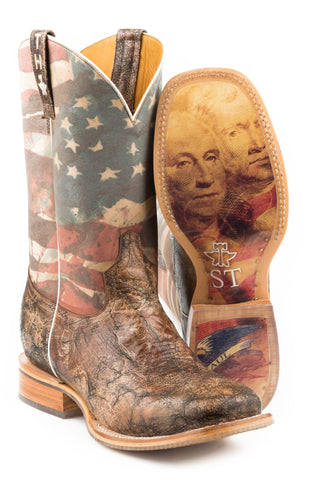 Men s Cowboy Boots tagged brand tin haul The Western Company