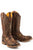 Tin Haul Mens Cognac Leather Dead or Alive Cowboy Boots