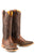 Tin Haul Womens Brown Leather Cactooled Cowboy Boots