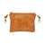 American West Hitchin Post Natural Tan Leather Trail Rider Hip Crossbody Bag