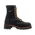 AdTec Mens Black 9in WP ST Logger Work Boots Oiled Leather
