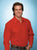 Ely & Walker Mens Solid Red Western Shirt L/S Poly/Cotton