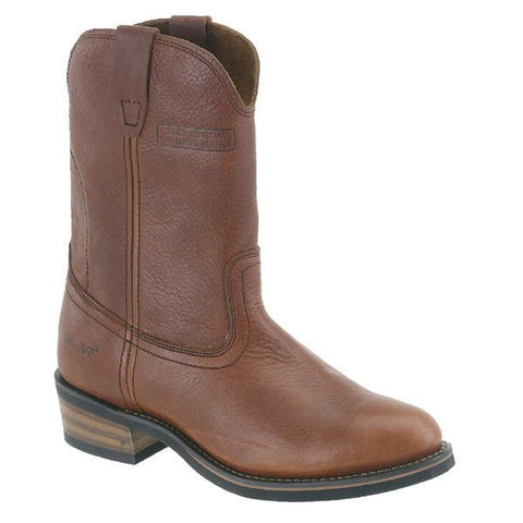 AdTec Mens Reddish 12in Ranch Wellington Soft Toe Leather Work Boots