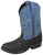 Smoky Mountain Boots Children Unisex Monterey Blue/Black Faux Leather
