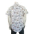 Rockmount Mens White 100% Cotton Cactus and Cowboys S/S Shirt