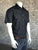 Rockmount Mens Black Cotton Blend Western Snap S/S Shirt