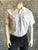 Rockmount Mens White Cotton Blend Western Snap S/S Shirt