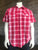 Rockmount Mens Red 100% Cotton Shadow Plaid Western S/S Shirt