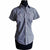 Rockmount Womens Navy/White Cotton Blend Gingham Check S/S Shirt