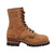 AdTec Mens Brown 9in Steel Toe Logger Crazy Horse Leather