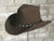Rockmount Mens Brown Felt Cowboy Crushable Hat