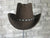 Rockmount Mens Brown Felt Cowboy Crushable Hat