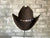 Rockmount Mens Brown Felt Cowboy Concho Magic Pinch Hat