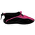 Tecs Womens Pink/Black Athletic Water Sneaker Mesh