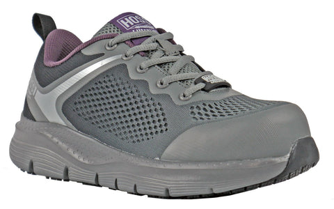 Hoss Boots Womens Grey/Violet Mesh Alto UL CT Work Shoes