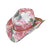 Rockmount Womens Pink Straw Floral Print Western Hat