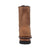 AdTec Womens Brown 9in Steel Toe Logger Leather Work Boots