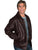 Scully Leather Mens A2 Bomber Lamb Jacket Zip Front Brown