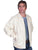 Scully Leather Mens A2 Bomber Lamb Jacket Zip Front Cream