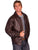 Scully Mens Brown Lamb Leather Zip Jacket