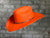 Rockmount Mens Orange Felt Sierra Cowboy Hat
