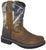 Smoky Mountain Boots Children Boys Buffalo Brown Distress Leather Camo 11.5 D