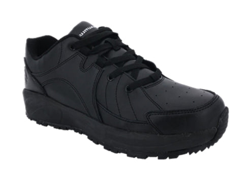Nautilus Mens Black Leather Comp Toe 2520 Guard Lace Work Shoes