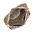 American West Saddle Ridge Chocolate Leather Zip Top Shoulder Bag