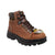 AdTec Womens Brown 6in Steel Toe Work Boot Crazy Horse Leather