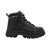 AdTec Womens Black 6in Steel Toe Work Boot Leather Oil Resistant